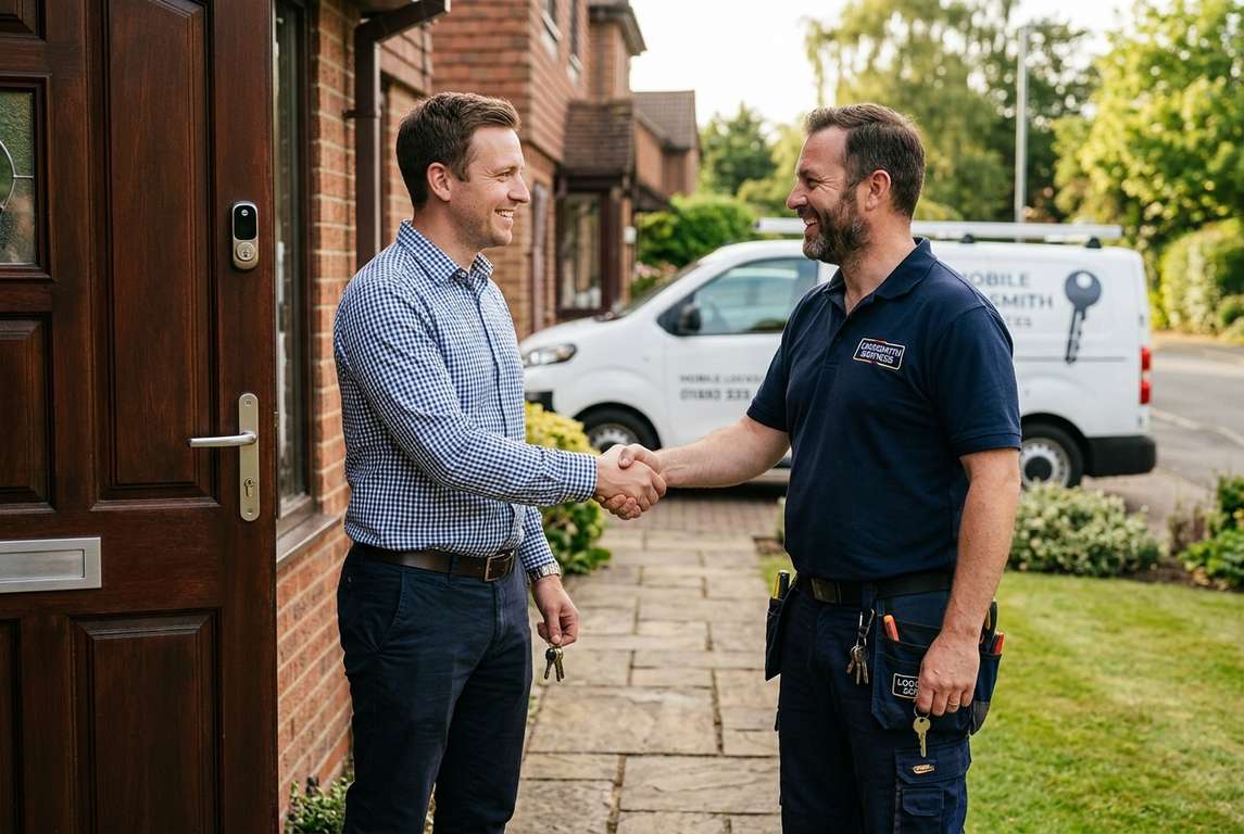 Customer satisfied with locksmiths san jose service